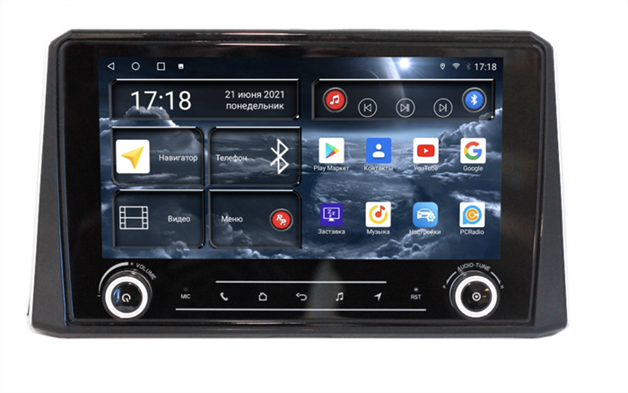 Штатная магнитола Redpower K75073 Hi-Fi для Toyota Corolla 2019+ E210 на Android 10.0 - фото 299916