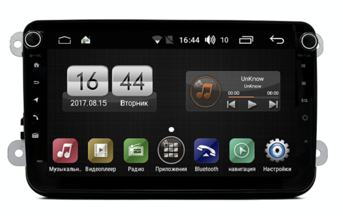 Магнитола FARCAR LX836 (S195) для Volkswagen Polo, Passat, Golf, Jetta, Tiguan на Android 8.1 - фото 299973