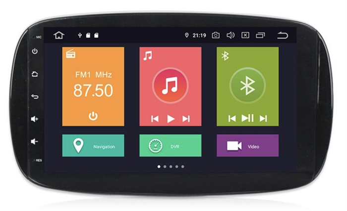 CarMedia MKD-M901-P6 для Mercedes Smart Fortwo III, Forfour II 2014-2024 на Android 10.0 - фото 300017