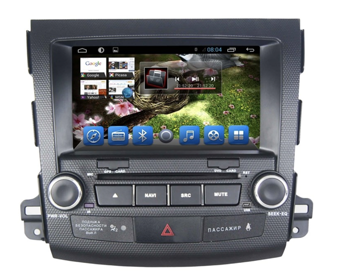 CarMedia KR-8007-T8 Citroen C-Crosser 2007-2013 на Android 9.0 - фото 300109