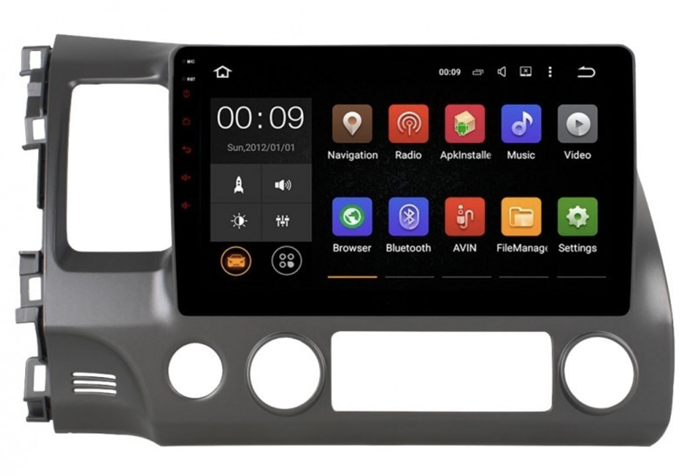 Штатная магнитола Roximo 4G RX-1911 для Honda Civic 8 (VIII) 2006-2012, Civic 7 (VII) 2000-2005 на Android 12.0 - фото 300126