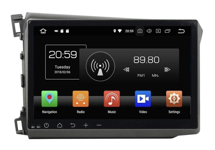 CarMedia KD-1056-P6 для Honda Civic IX 2012-2013 на Android 10.0 - фото 300156