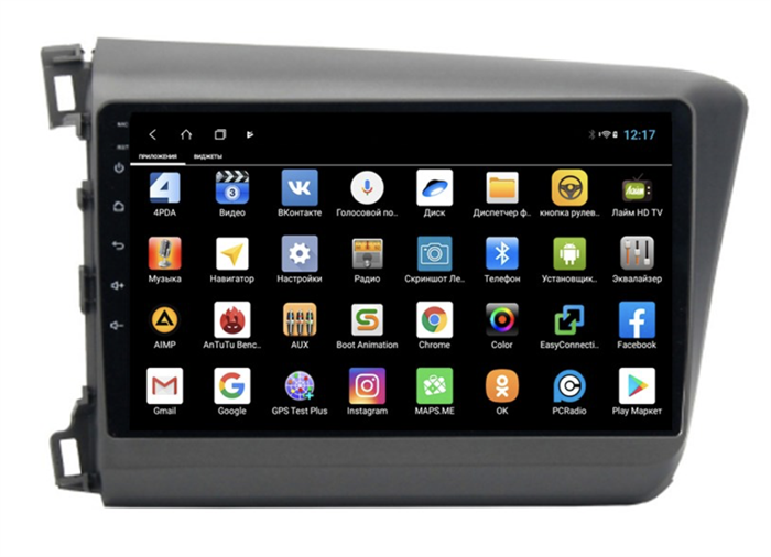 Parafar для Honda Civic 2012-2016 на Android 12.0 (PF132XHD) - фото 300159
