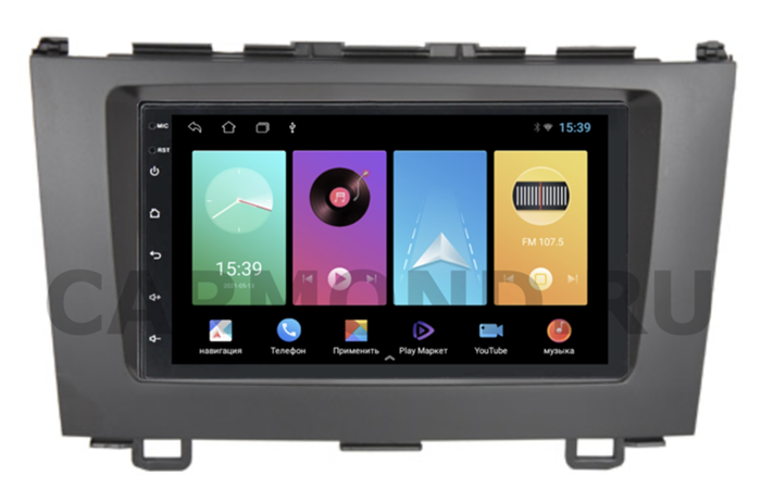 Магнитола FarCar для Honda CR-V 2007-2012 на Android 8.1 (D811-RHO-N07) - фото 300189