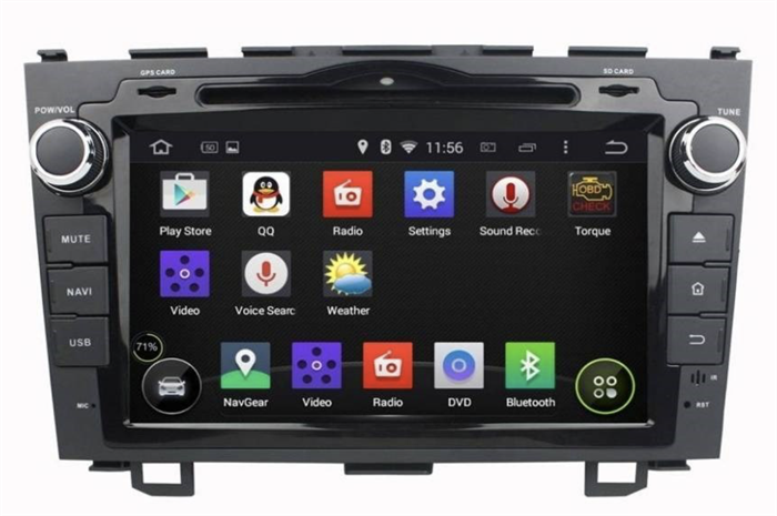 CarMedia KD-8105-P6 для Honda CRV III 2006-2012 (RE) на Android 10.0 - фото 300212