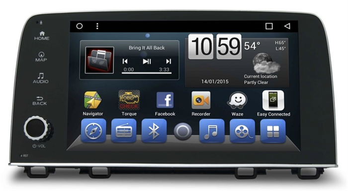 Головное устройство CarMedia KR-9074-T8 Honda CR-V V 2017-2024 на Android 9.0 - фото 300282