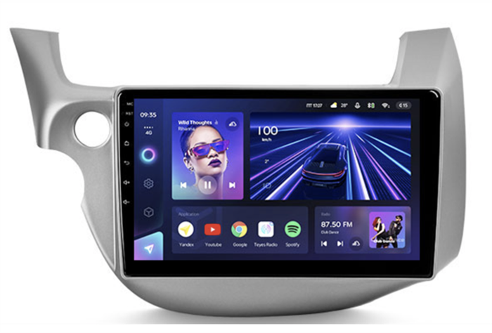 Штатная магнитола Teyes CC3 6/128 ГБ для Honda Fit 2007-2014  на Android 10.0 - фото 300286