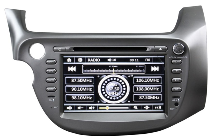 Штатная магнитола Honda Jazz 2008 - 2013 Ksize DV-8622A - фото 300302