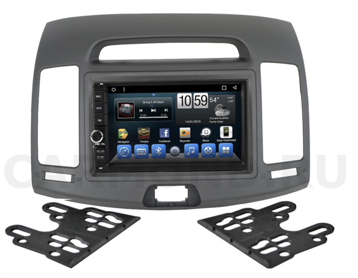 Штатная магнитола CarMedia (KR-7141-RHY-N09) для Hyundai Elantra, Avante 2006-2010 на Android 9.0 - фото 300324