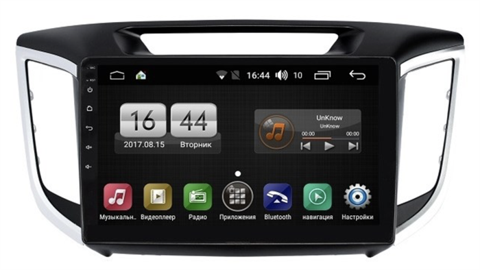 Магнитола FARCAR LY407R (S185) для Hyundai Creta 2016-2018 на Android 8.1 - фото 300354