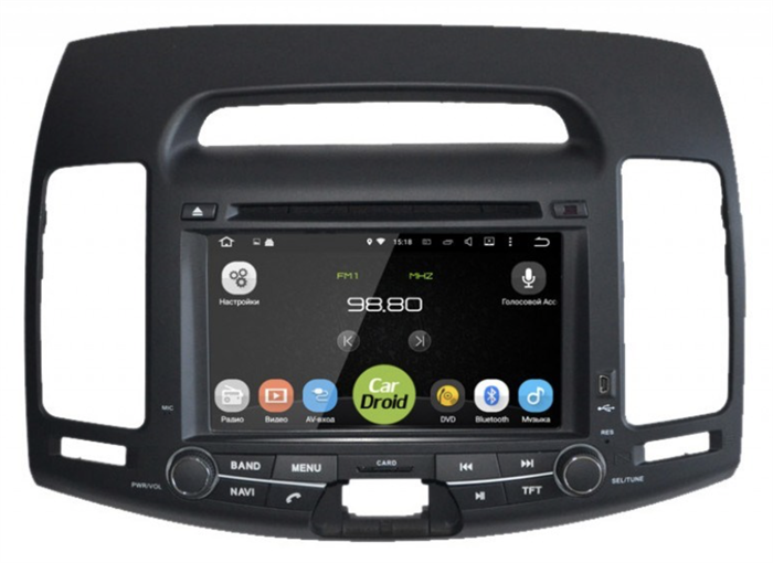 Штатная магнитола Roximo CarDroid RD-2018D для Hyundai Elantra IV (HD) 2006-2011 (Android 9.0) - фото 300376