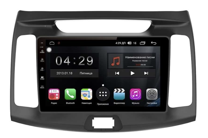 Магнитола Farcar RL036R (S300) для Hyundai Elantra 2006-2011 на Android 9.0 - фото 300378
