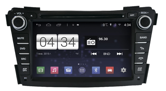Штатная магнитола Mydean 5172 для Hyundai i40 I 2012-2019 на Android 4.4.4 - фото 300513