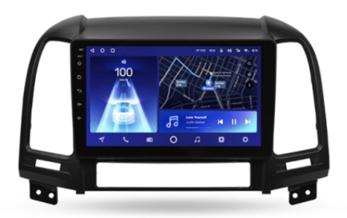 Штатная магнитола Teyes CC2 Plus 3/32 ГБ для Hyundai Santa Fe III 2005-2012 на Android 10.0 - фото 300531