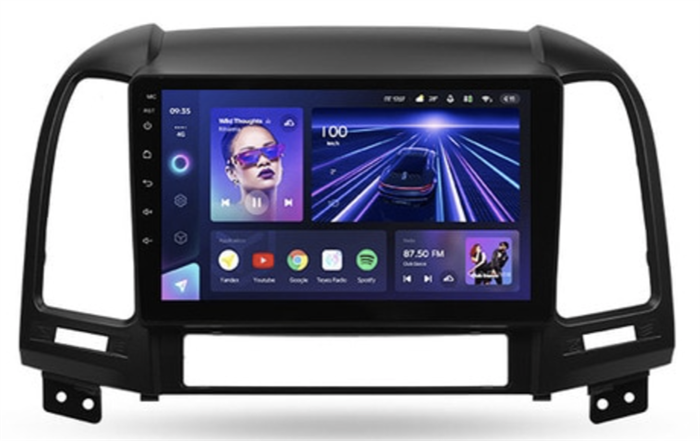 Штатная магнитола Teyes CC3 3/32 GB для Hyundai Santa Fe III 2005-2012 на Android 10.0 - фото 300536