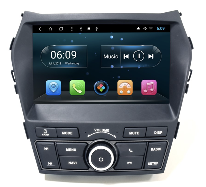 CarMedia KR-9235-S9 для Hyundai Santa Fe 2012+ (DM), Grand Santa Fe 2014+ Android 8.1 - фото 300559