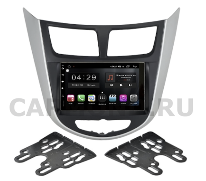 Магнитола FarCar S300 (RL829-RHY-N19) для Hyundai Solaris 2011-2017 на Android 9.0 - фото 300620