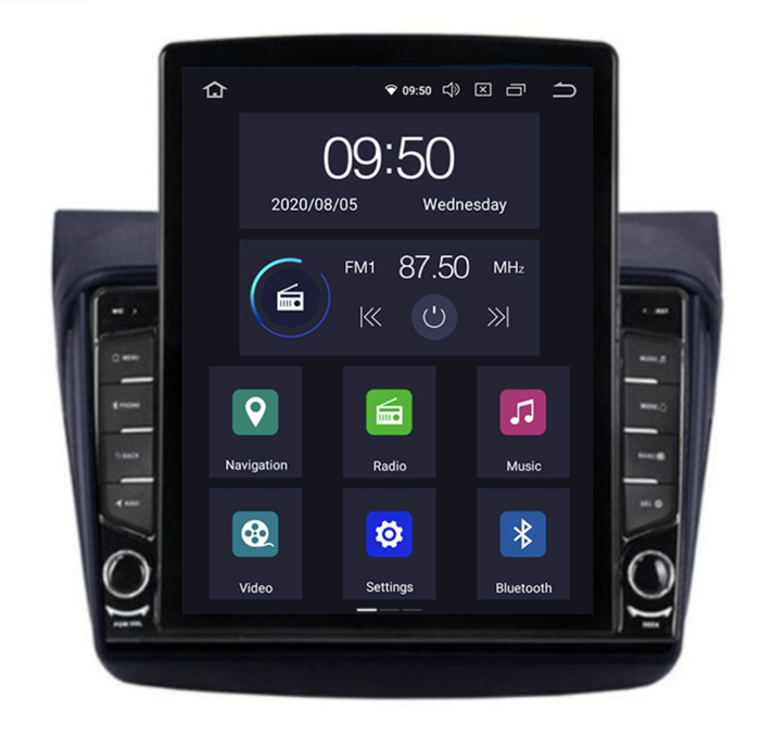 Автомагнитола CarMedia OL-9635-HL для Mitsubishi Pajero Sport II, L200 IV 2006-2015 на Android 10.0 - фото 300867