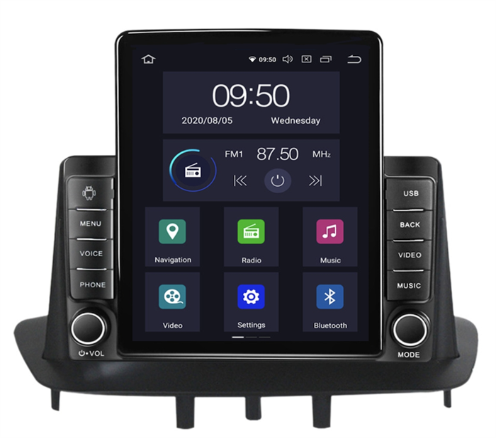 CarMedia OL-9997-HL для Renault Fluence/ Megane 2009-2016 на Android 10.0 - фото 300915