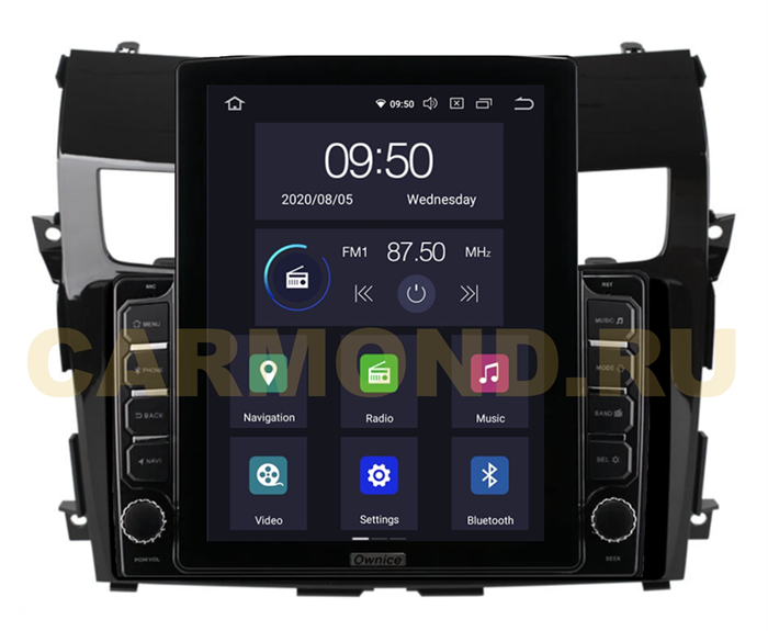 CarMedia OL-1665-HL для Nissan Teana III 2014-2021 на Android 10.0 - фото 301041