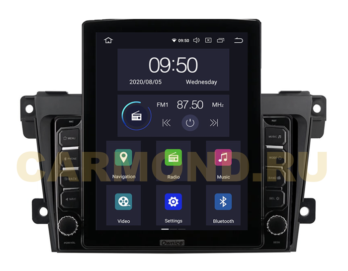 CarMedia OL-9509-HL для Mazda CX-7 I 2006-2012 на Android 10.0 - фото 301077