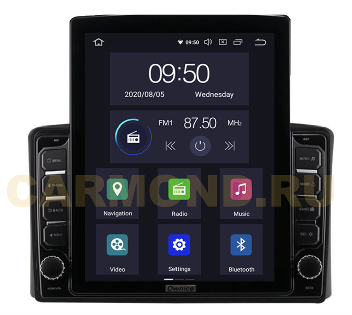 CarMedia OL-9424-HL для Toyota Land Cruiser 100 1998-2002 на Android 10.0 - фото 301129