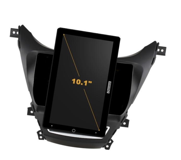 CarMedia OL-9706-RL TESLA (вертикально-поворотный экран) для Hyundai Elantra V (MD) 2014-2016 на Android 10.0 - фото 301503