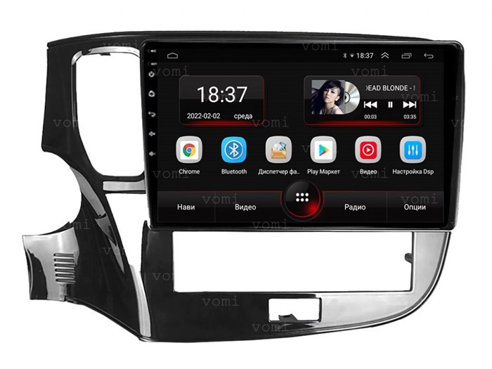 Vomi AK482R10-MTK для Mitsubishi Outlander III 2019-2024 на Android 10.0 - фото 304211