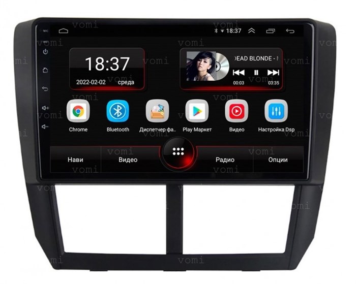 Vomi AK438R9-MTK для Subaru Forester III 2008-2013, Impreza III 2007-2013 на Android 10.0 - фото 304261