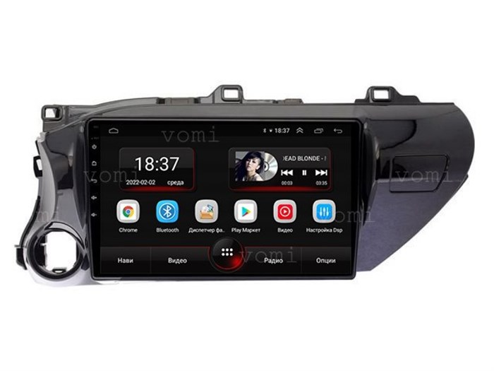 Vomi AK501R10-MTK для Toyota Hilux 2015-2020 на Android 10.0 - фото 304319