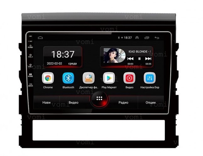 Vomi AK358R9-MTK для Toyota Land Cruiser 200 2015-2021 на Android 10.0 - фото 304339