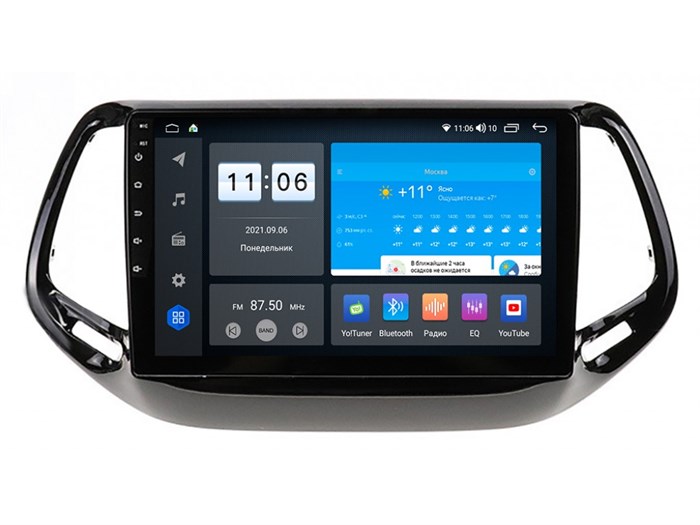 Штатная магнитола Vomi ZX458R10-9863-LTE для Jeep Compass II 2017-2024 на Android 10.0 - фото 304927