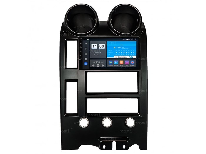 Штатная магнитола Vomi ZX539R9-9863-LTE для Hummer H2 2002-2007 круглые воздуховоды на Android 10.0 - фото 305032