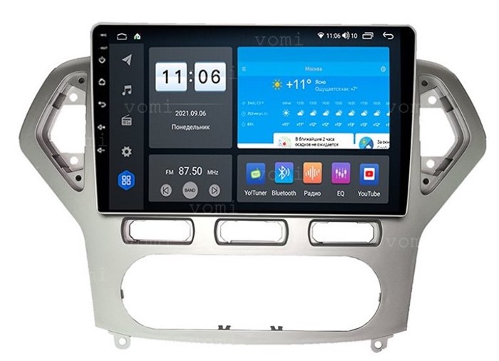 Штатная магнитола Vomi ZX517R10-9863-LTE для Ford Mondeo IV 2007-2010 кондиционер на Android 10.0 - фото 305142