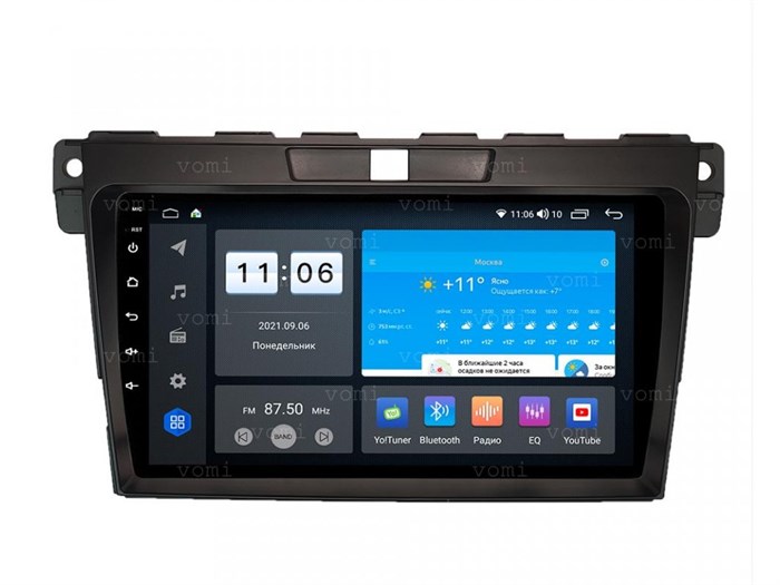 Штатная магнитола Vomi ZX554R9-9863-LTE для Mazda CX-7 I 2006-2012 на Android 10.0 - фото 305192