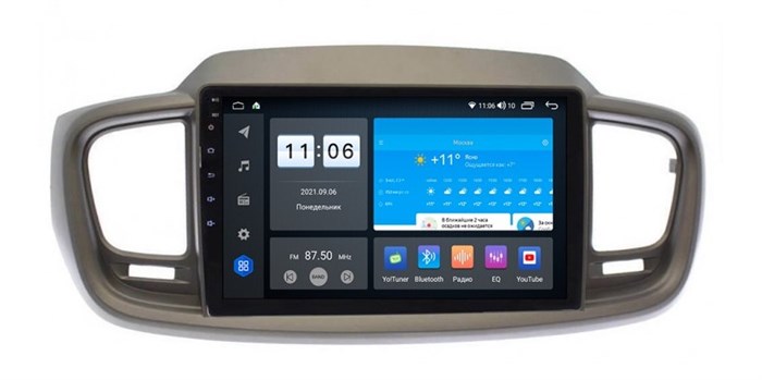 Штатная магнитола Vomi ZX324R10-7862-LTE для Kia Sorento Prime на Android 10.0 - фото 305349