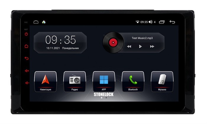 Штатная магнитола Stonelock 3/32 ГБ для Toyota Corolla 2016-2018 (E180) на Android 10.0 - фото 305500