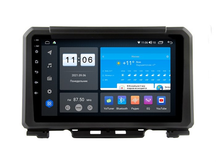 Штатная магнитола Vomi ZX405R9-7862-LTE для Suzuki Jimny IV 2018+ на Android 10.0 - фото 305749
