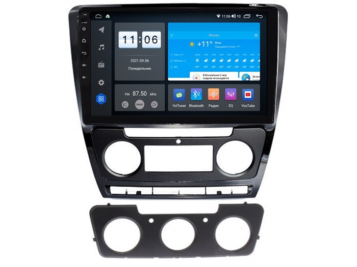 Штатная магнитола Vomi ZX342R10-7862-LTE для Skoda Octavia A5 2004-2013 на Android 10.0 - фото 305928