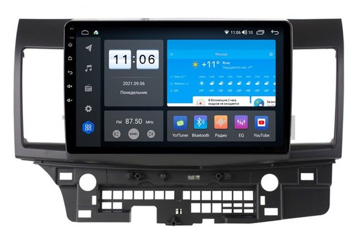 Штатная магнитола Vomi ZX331R10-7862-LTE для Mitsubishi Lancer X 2007-2016 на Android 10.0 - фото 306075