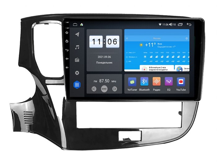 Штатная магнитола Vomi ZX482R10-7862-LTE-4-64 для Mitsubishi Outlander III 2019-2024 на Android 10.0 - фото 306599