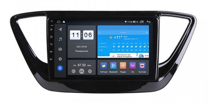 Штатная магнитола Vomi ZX490R9-7862-LTE-4-64 для Hyundai Solaris 2017-2020 на Android 10.0 - фото 306623