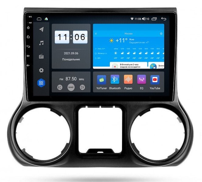 Штатная магнитола Vomi ZX368R10-7862-LTE-4-64 для Jeep Wrangler 2015-2016 на Android 10.0 - фото 306687