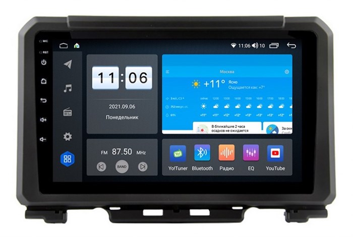 Штатная магнитола Vomi ZX405R9-7862-LTE-4-64 для Suzuki Jimny IV 2018+ на Android 10.0 - фото 306714
