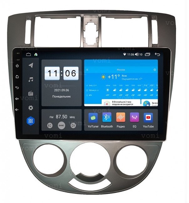 Штатная магнитола VOMI ZX550R10-7862-LTE-4-64 для Chevrolet Lacetti 2004-2013 на Android 10.0 - фото 306862
