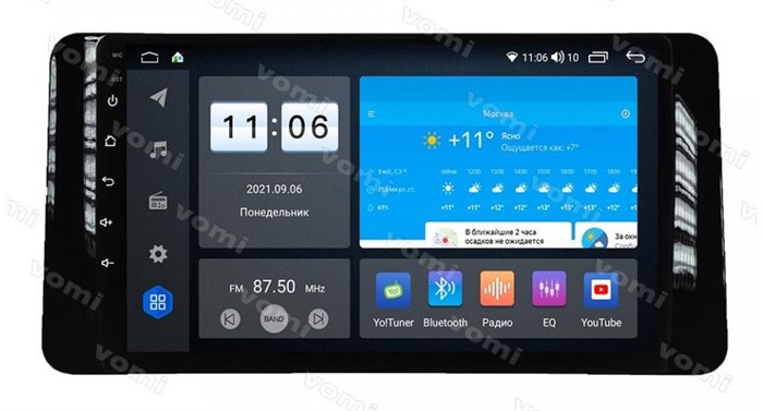 Штатная магнитола Vomi ZX566R10-7862-LTE-4-64 для Skoda Rapid II 2020-2023 на Android 10.0 - фото 306884