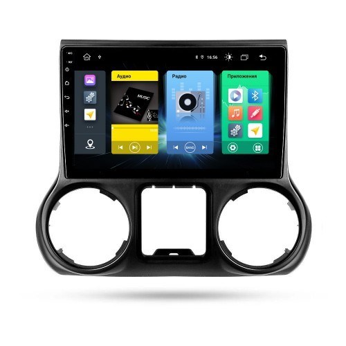 Штатная магнитола Vomi FX367R10-MTK-LTE для Jeep Wrangler 2007-2017 на Android 10.0 - фото 306956