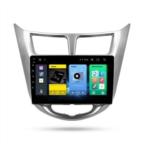 Штатная магнитола Vomi FX314R9-MTK-LTE для Hyundai Solaris I 2011-2017 на Android 10.0 - фото 307066