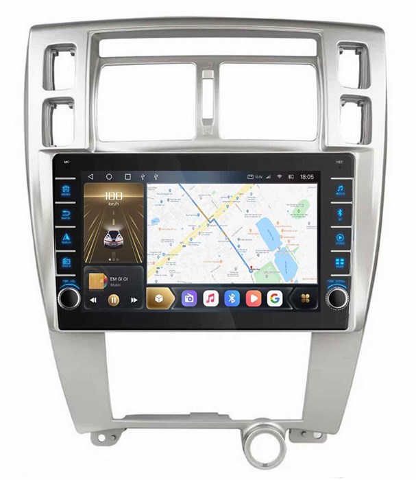 CarMedia OL-1725-2-N (с кнопками) для Hyundai Tucson I 2004-2010 на Android 10.0 - фото 307807