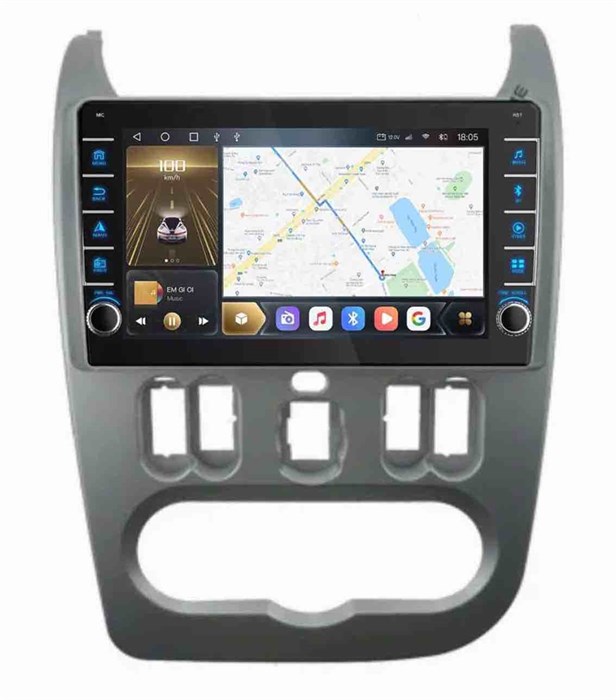 CarMedia SF-9944-N (с кнопками) для Renault Logan, Sandero 2009-2013 на Android 10.0 - фото 307994